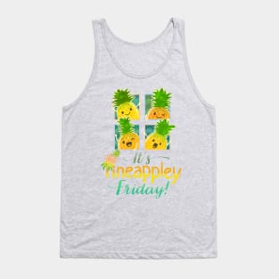 It's Pineappley Friday - Punny Garden Tank Top